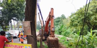 Pembangunan Pelebaran Jalan Bouraq, Kota Tangerang