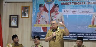 Buka KMD di Ciputat Timur, Benyamin Dorong Pembina Pramuka Ciptakan Metode yang Disukai Generasi Muda