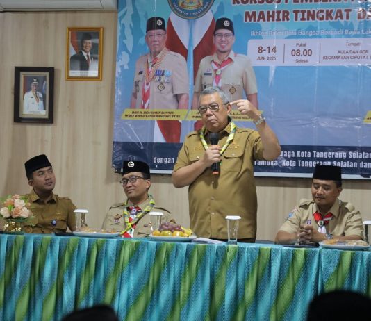 Buka KMD di Ciputat Timur, Benyamin Dorong Pembina Pramuka Ciptakan Metode yang Disukai Generasi Muda