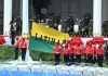 Jelang HUT ke-81 Kemerdekaan RI, Tim Upacara dan Paskibraka Laksanakan Gladi Bersama di Istana Merdeka