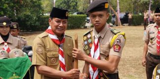 Bupati Maesyal Lepas Kontingen Jambore Nasional XII, Pramuka Kabupaten Tangerang Diminta Bawa Nama Baik Daerah